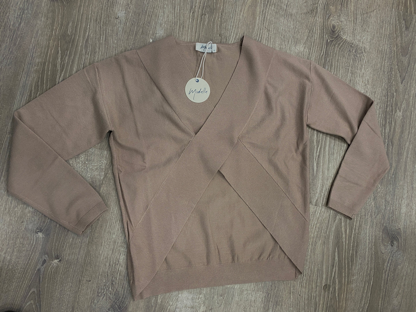 KNIT CRISSCROSS CROP TOP