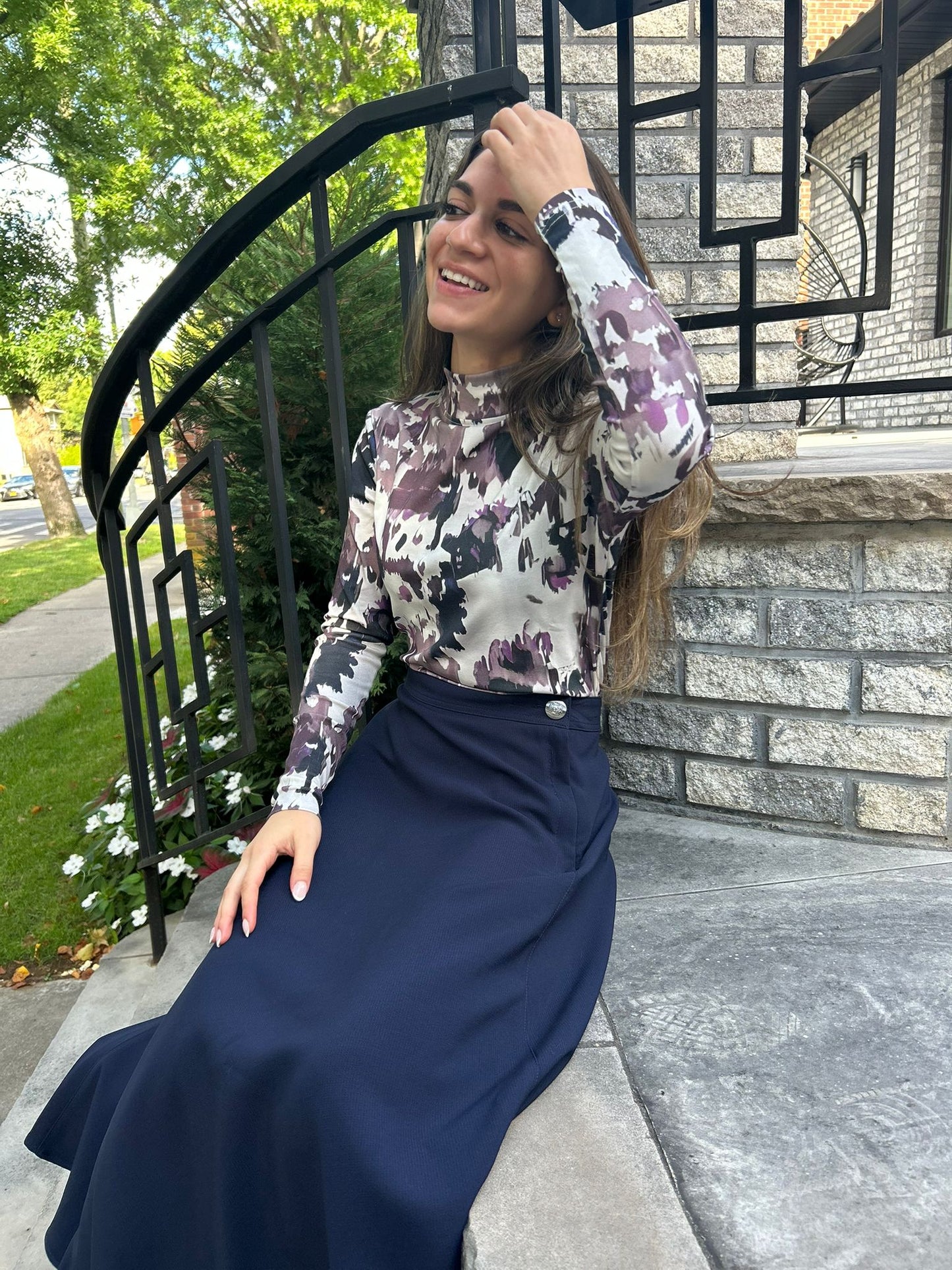 PRINTED TURTLENECKS