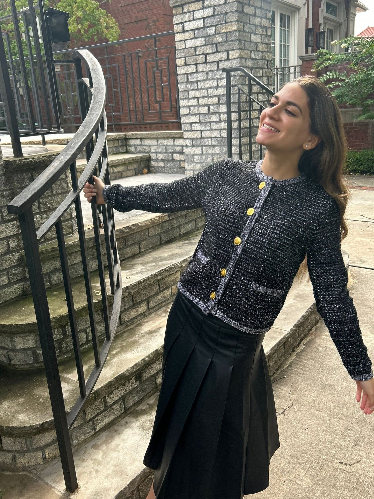 CHANEL BOUCLE CARDIGAN