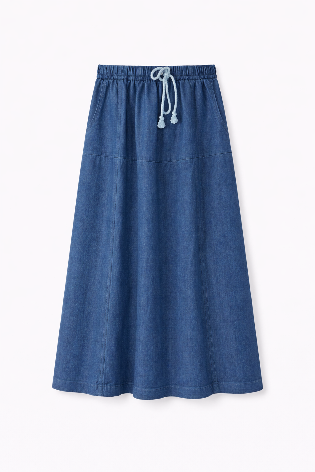 DENIM LONG SKIRT