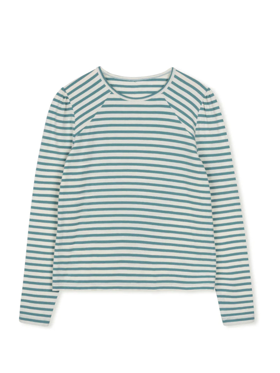 POINT PUFF SLEEVE CREW TEE