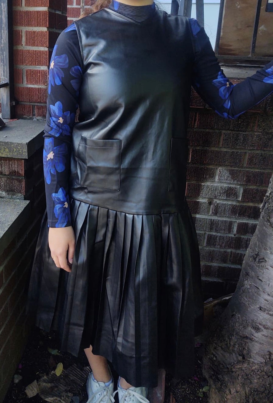 LEATHER JUMPER
