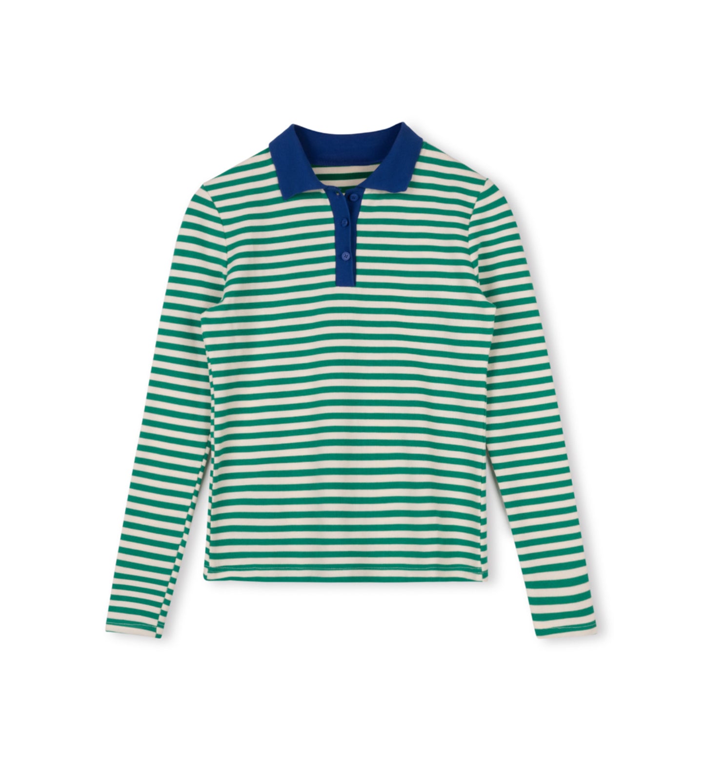 STRIPED HENLEY POLO