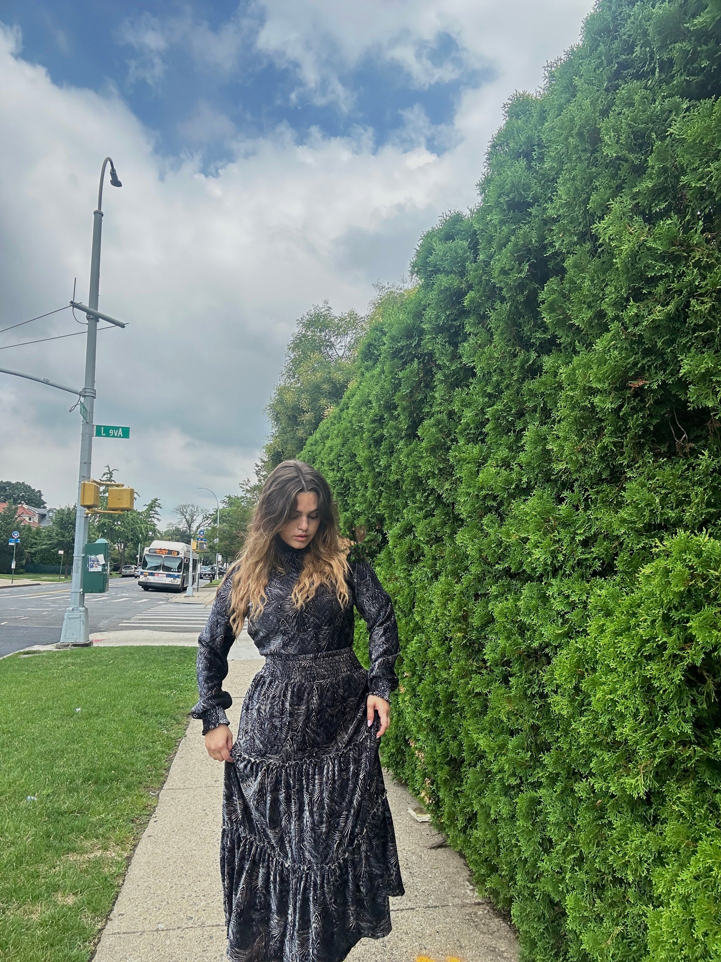 GEOMETRIC VELOUR SET