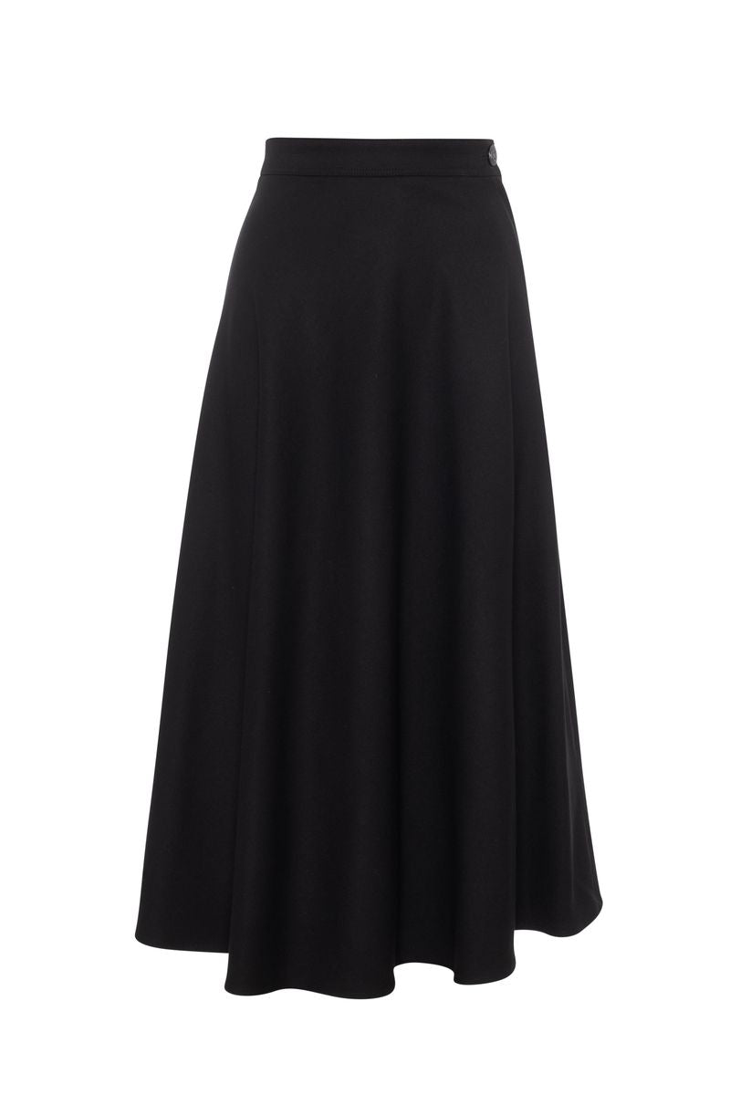 SIDE BUTTON SKIRT