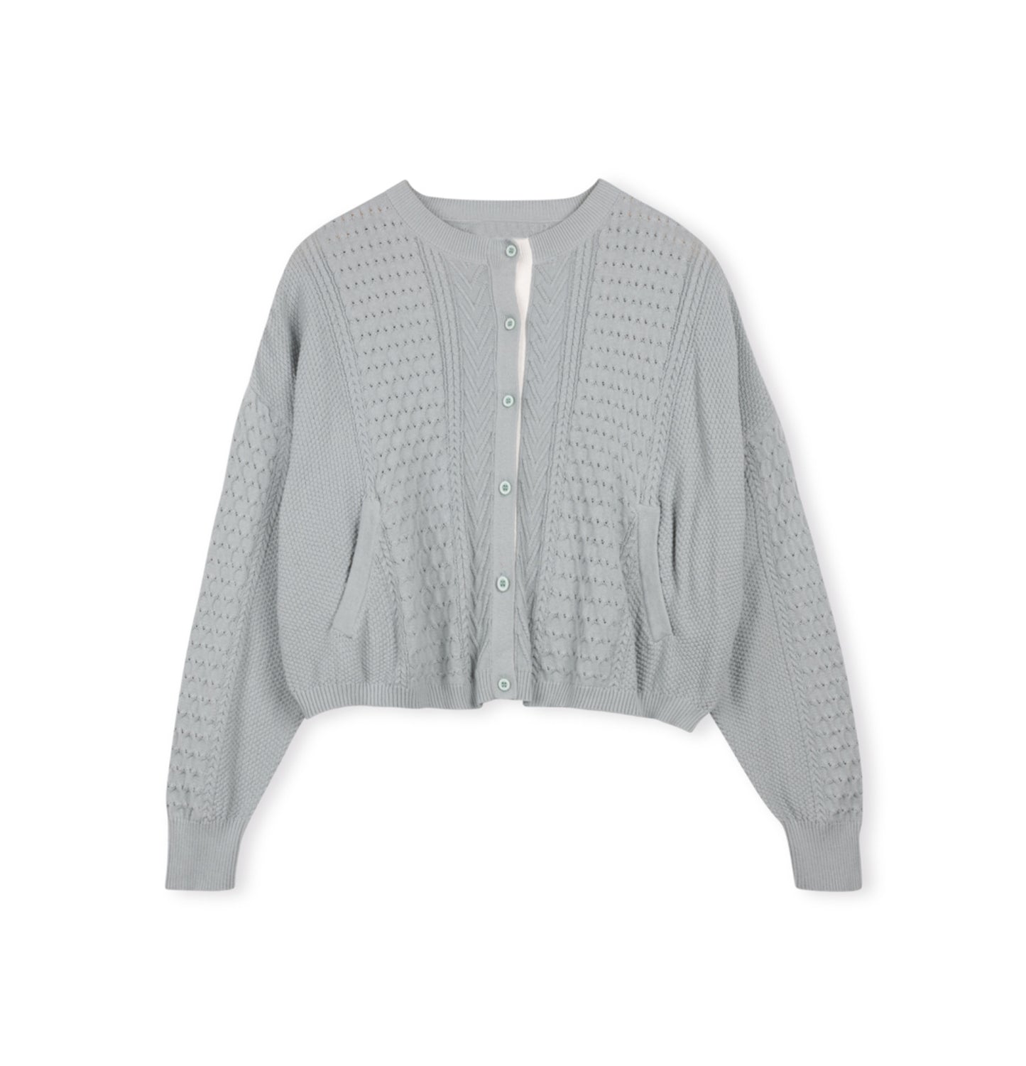TEXTURED CARDIGAN