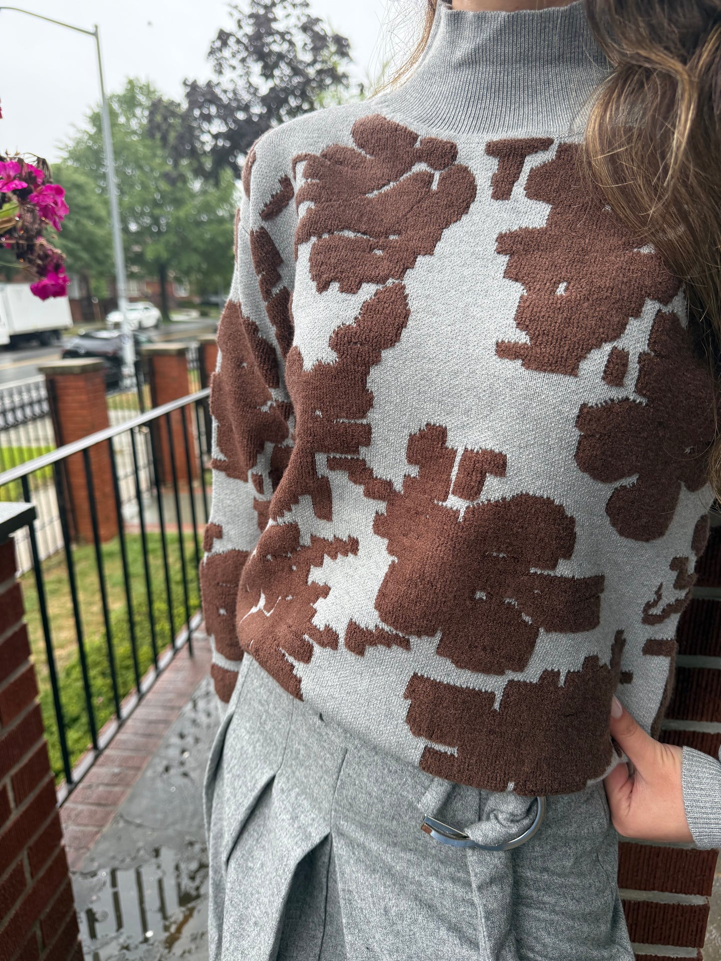 JACQUARD SWEATER