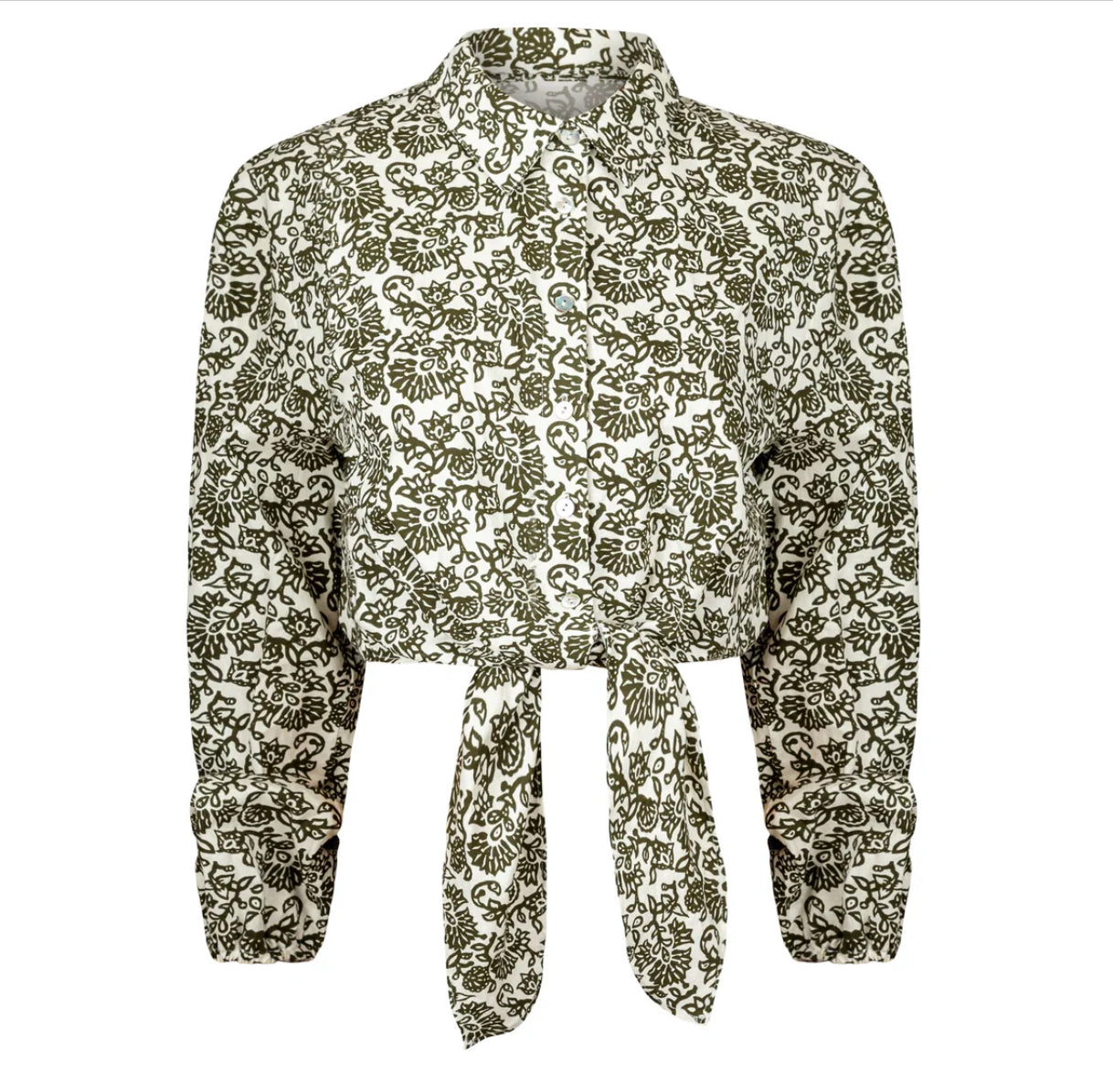 POINT TIE FRONTSHIRT