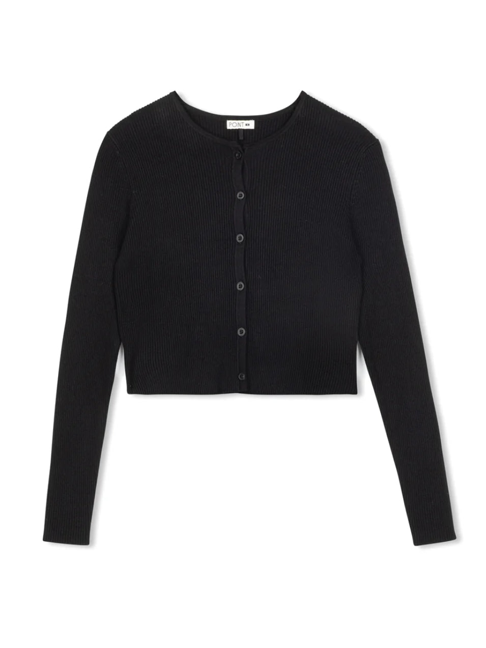 POINT BUTTON UP CARDI