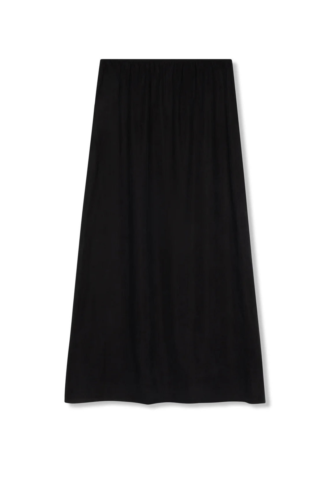 POINT BRUSHED A-LINE SKIRT