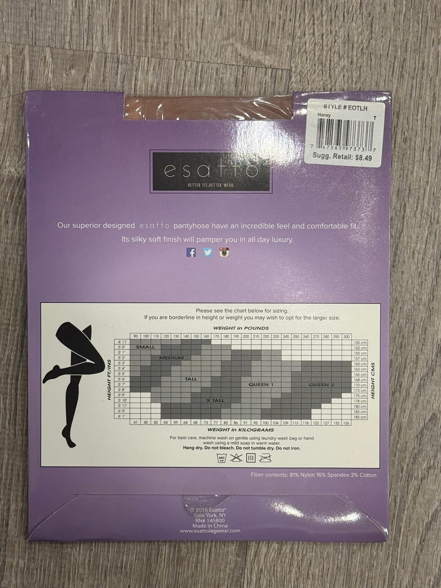 ESATTO STOCKINGS LIGHT CONTROL 12denier