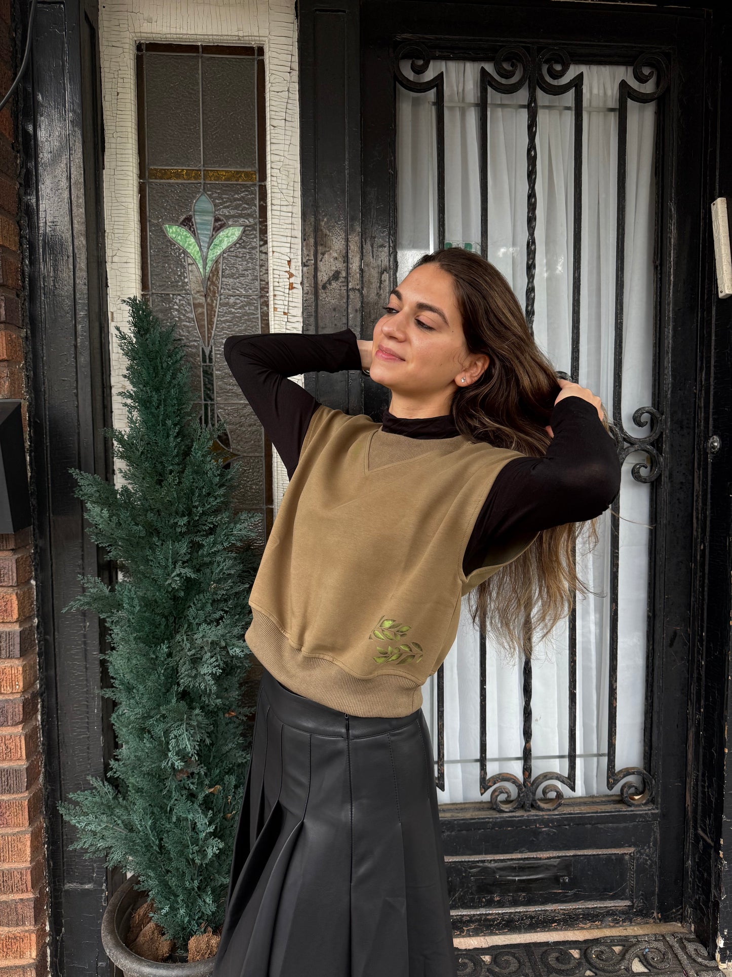 GREEN LEAF VEST