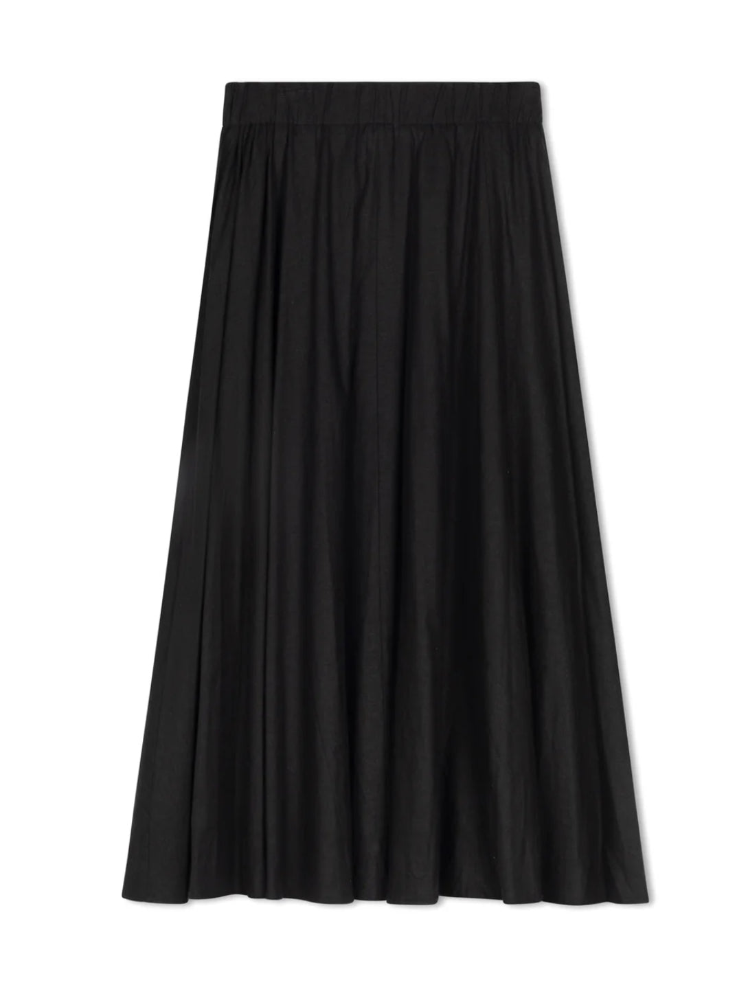 POINT LINEN PANEL SKIRT