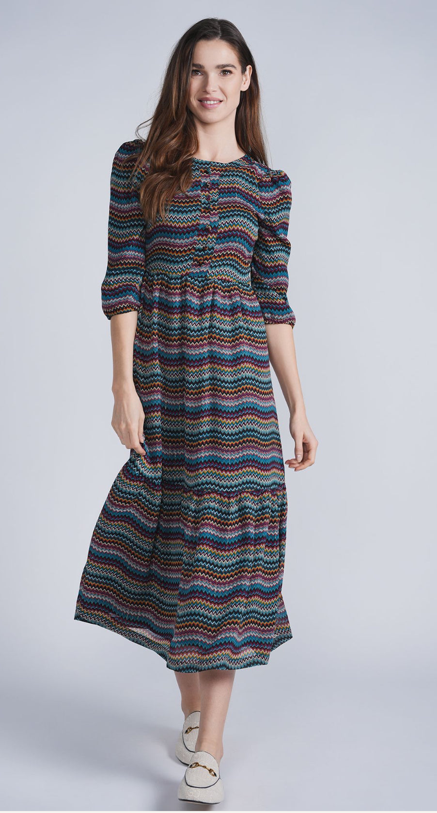 THE MISSONI PATTERN DRESS