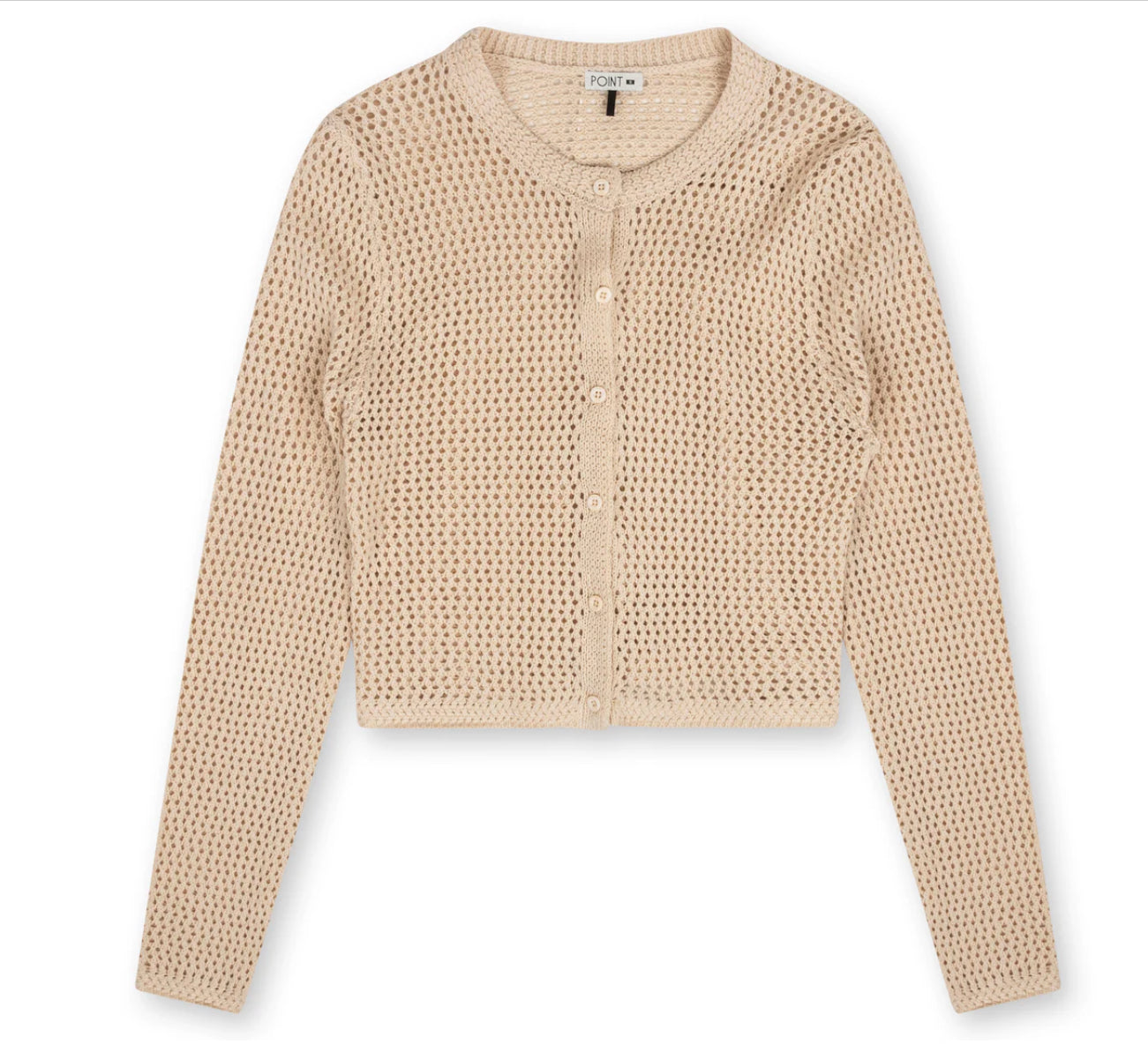 POINT WIDE KNIT CARDIGAN
