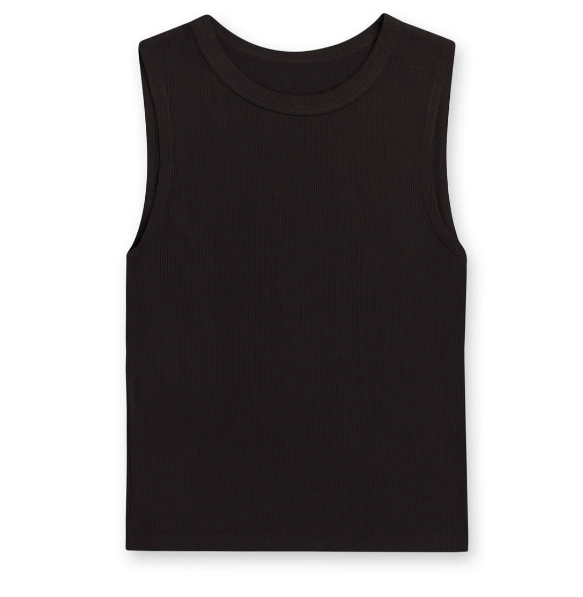 POINT CREW NECK CROP TANK