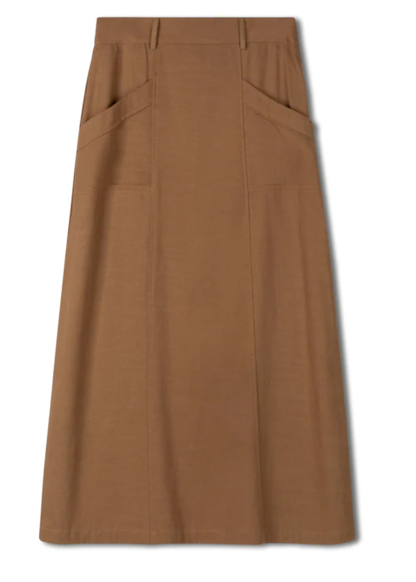 POINT TWILL POCKET SKIRT