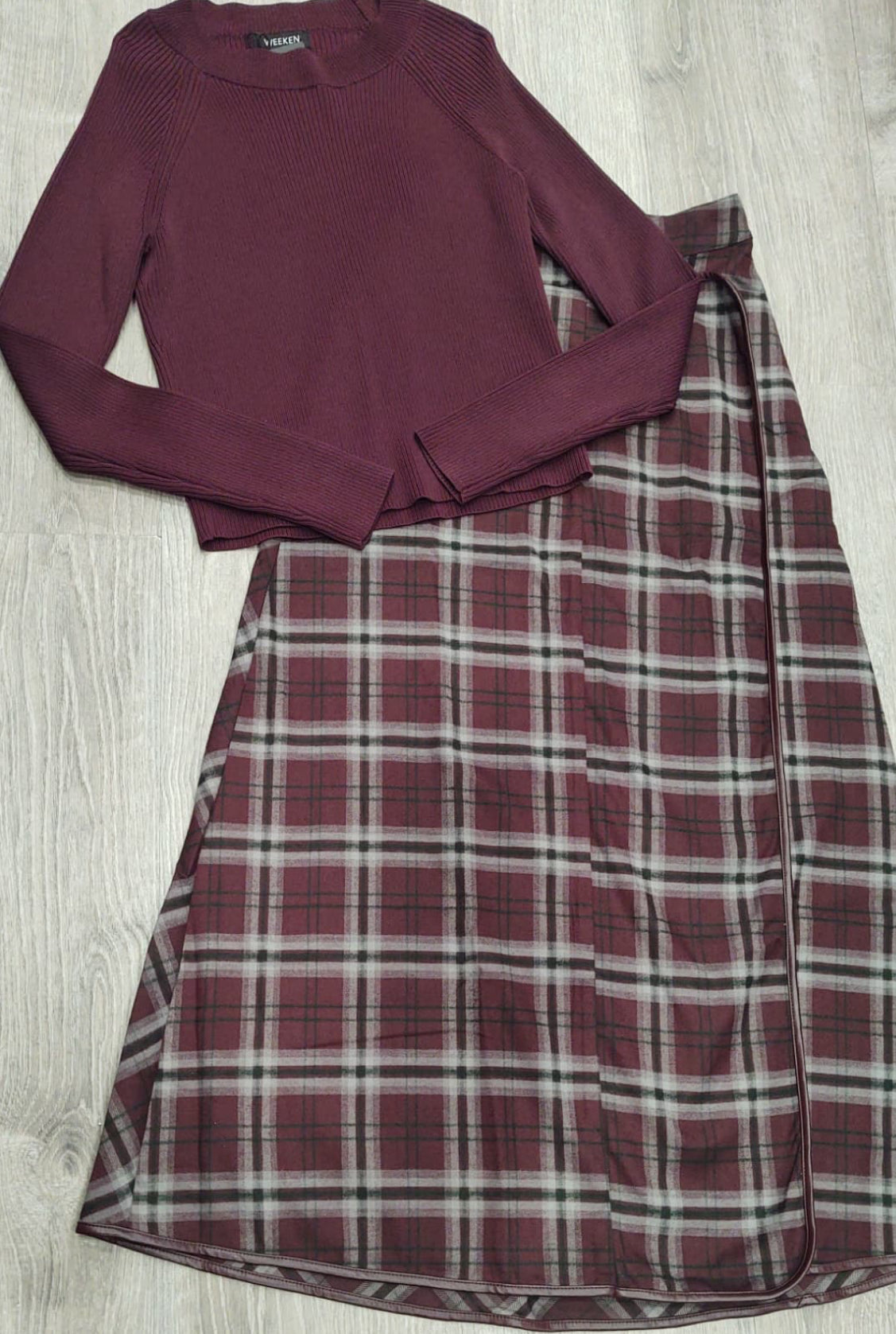 Berry Plaid