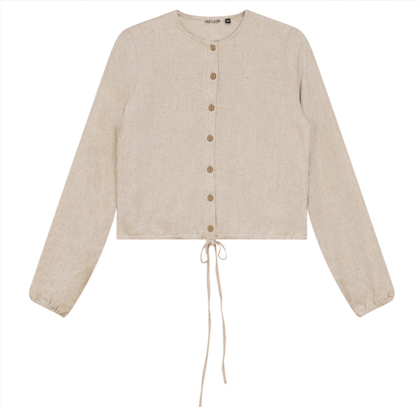 LINEN CROP TOP