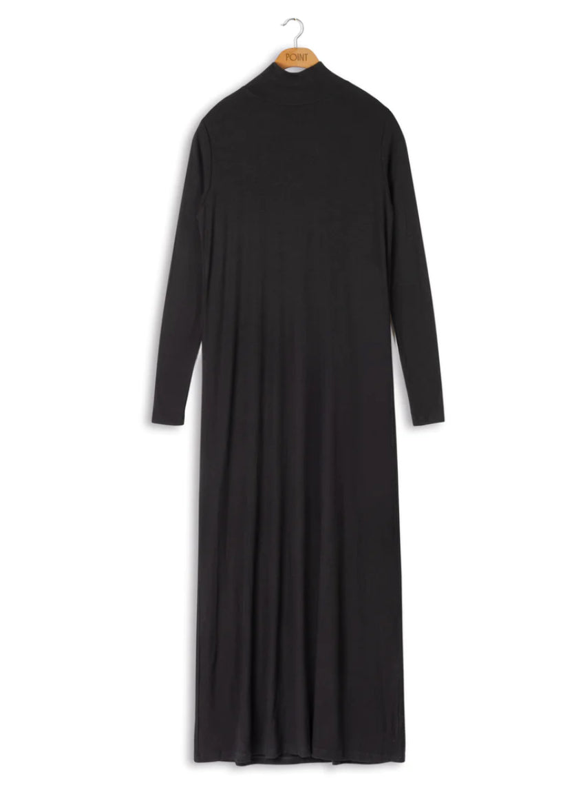 POINT ALINE MOCK NECK MAXI