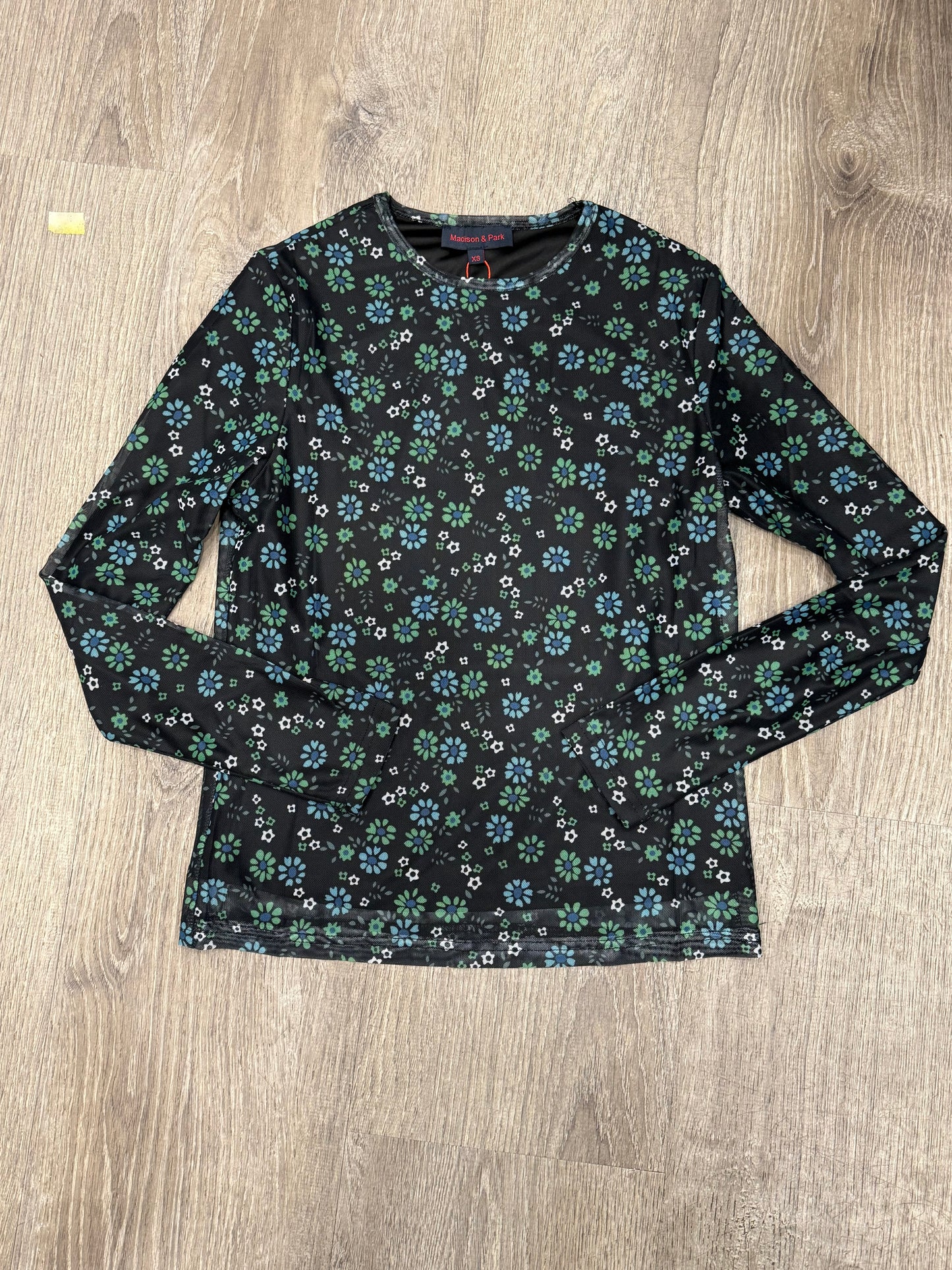 PRINTED MESH TEE