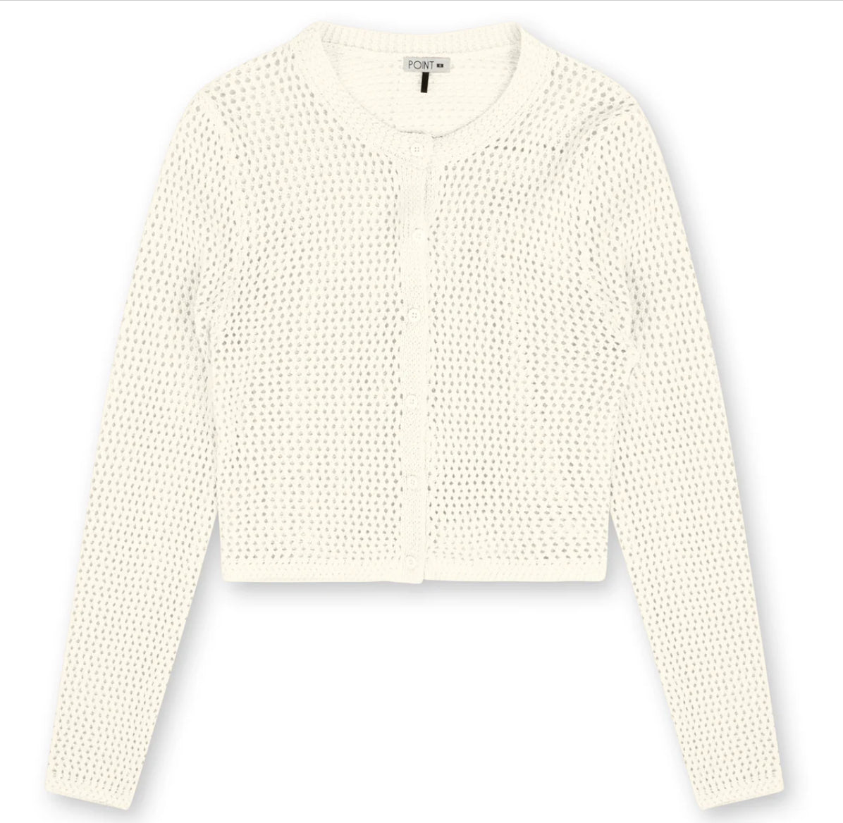 POINT WIDE KNIT CARDIGAN