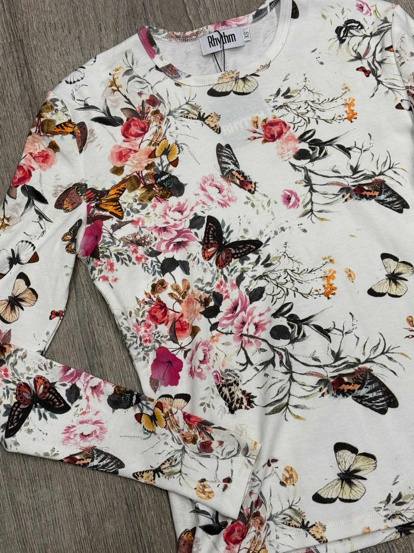 RHYTHM COLORFUL BUTTERFLY TEE
