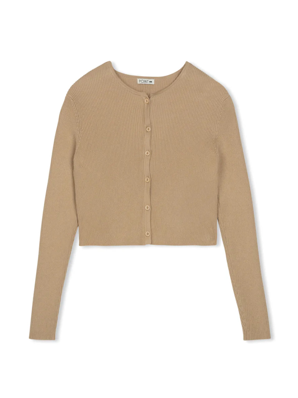 POINT BUTTON UP CARDI