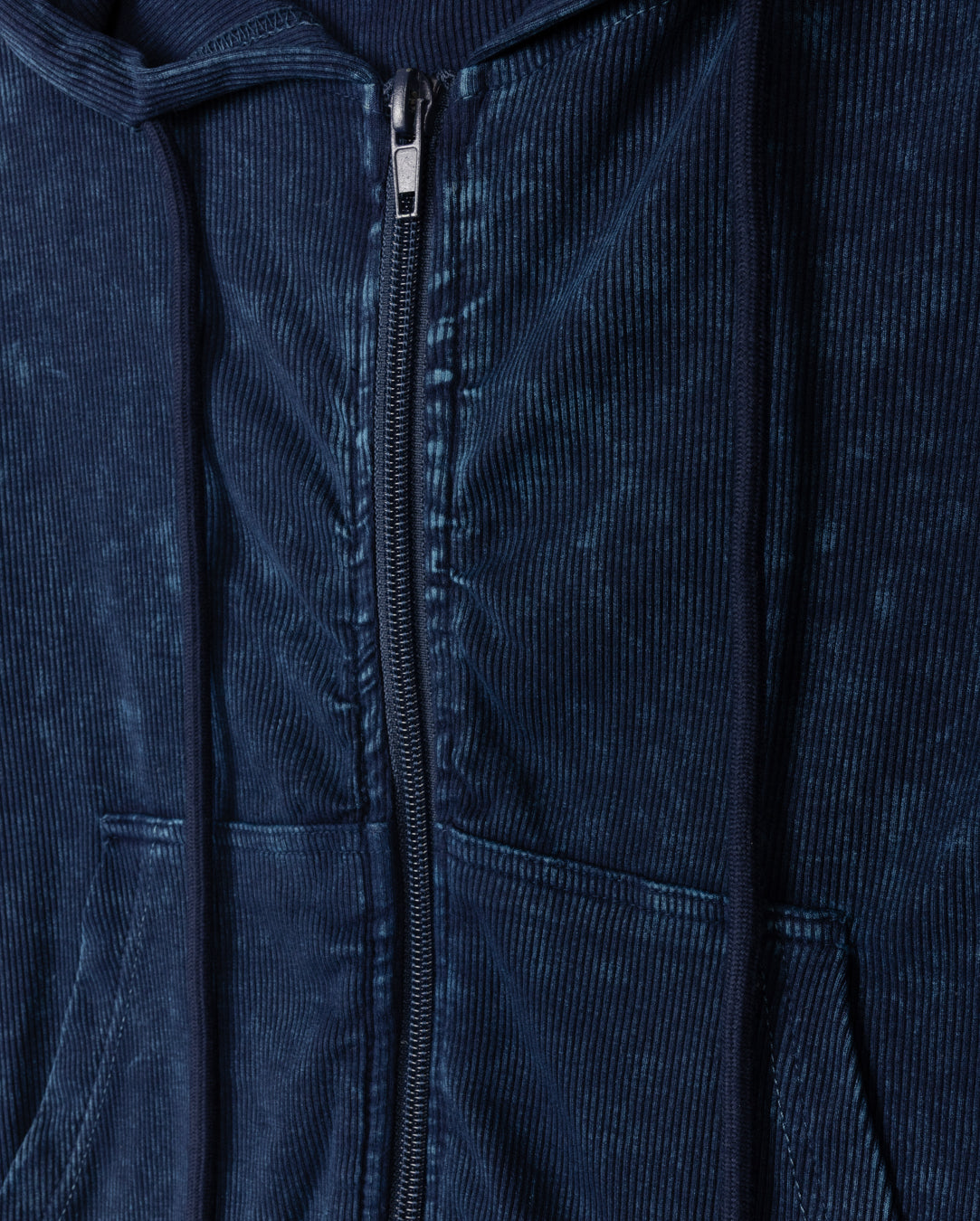 MINERAL WASH RIBBED SWAETSHIRT