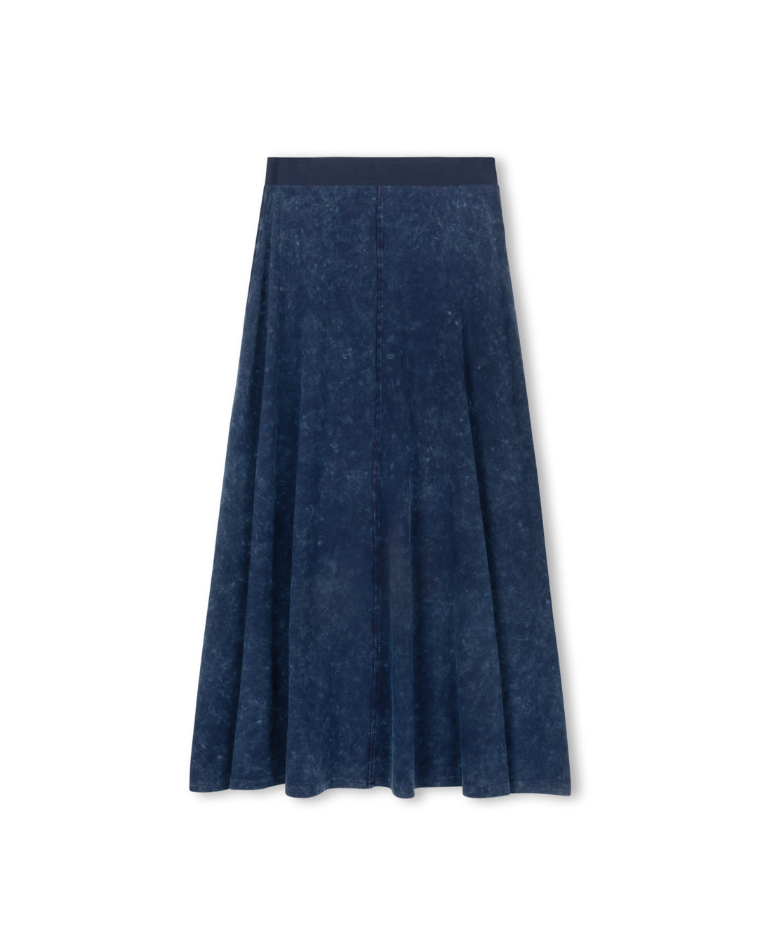 ELASTIC WAIST A-LINE MAXI