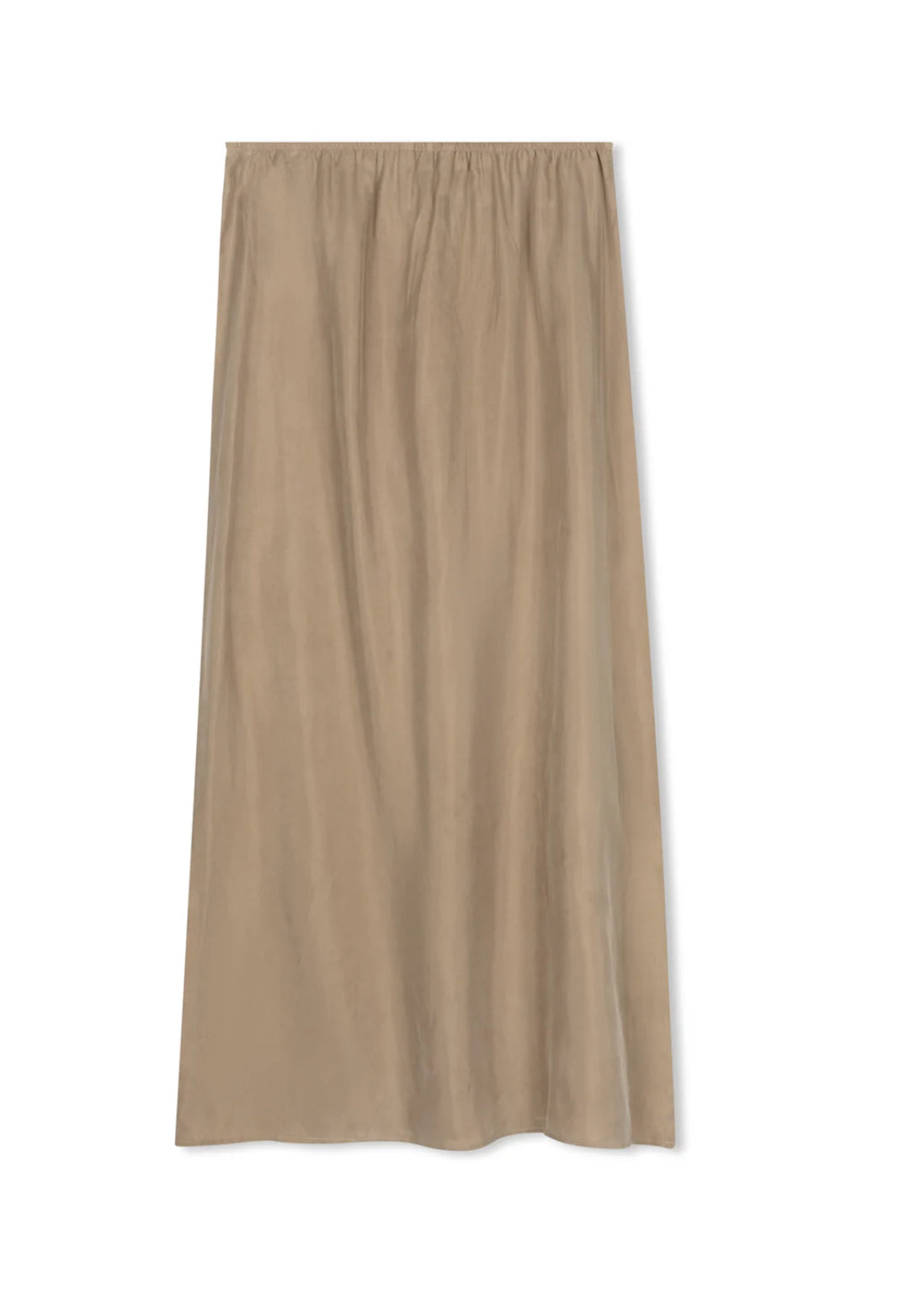 POINT BRUSHED A-LINE SKIRT