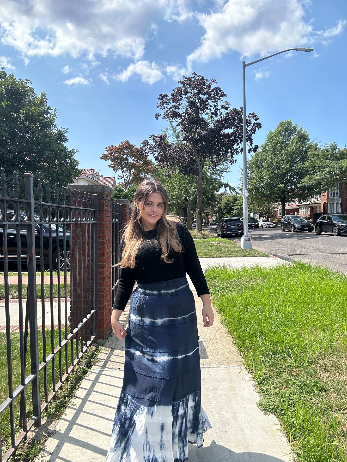 TIE DYED SKIRT