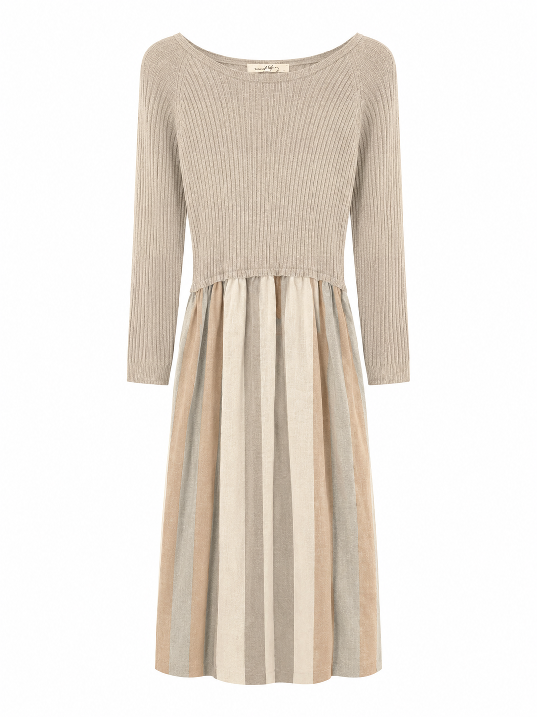 Linen Stripe Dress