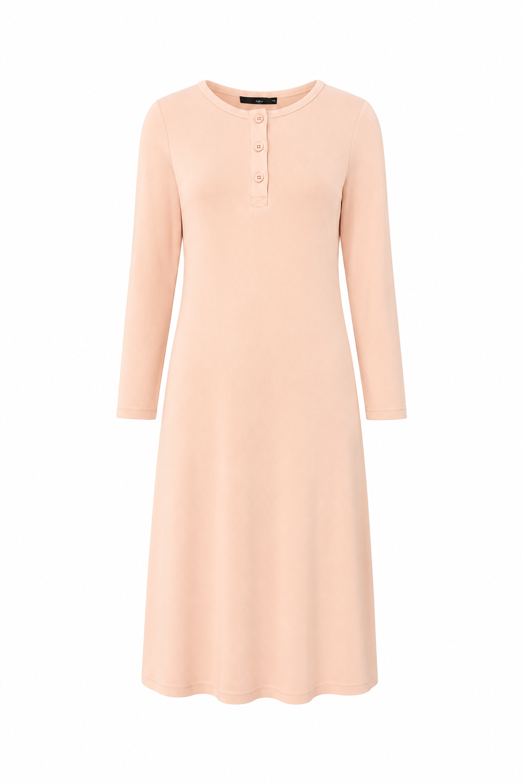Henley Ribbed Dress