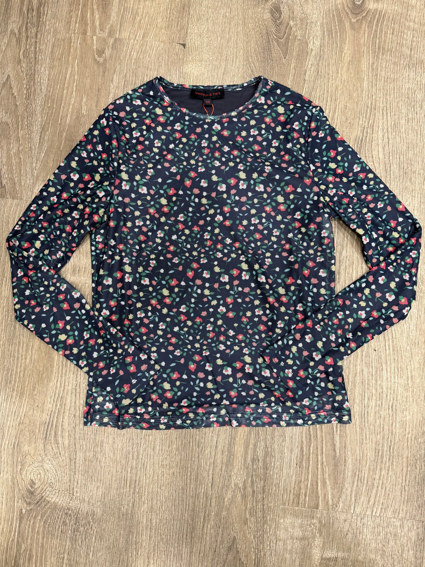 PRINTED MESH TEE