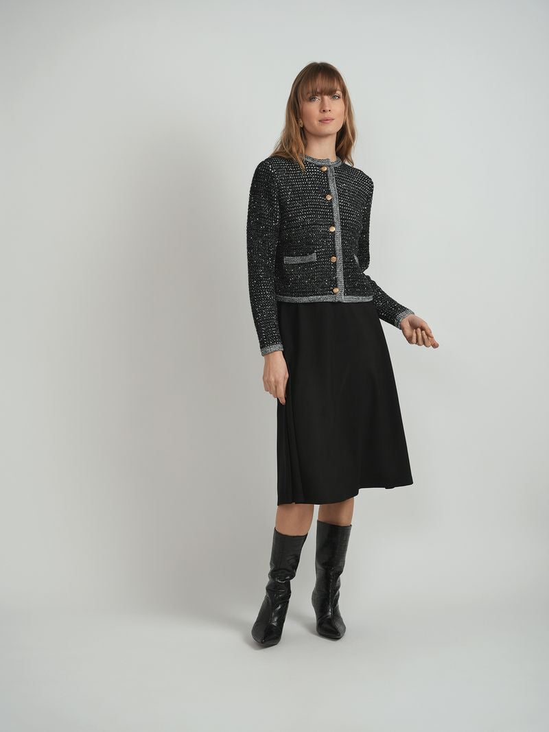 CHANEL BOUCLE CARDIGAN