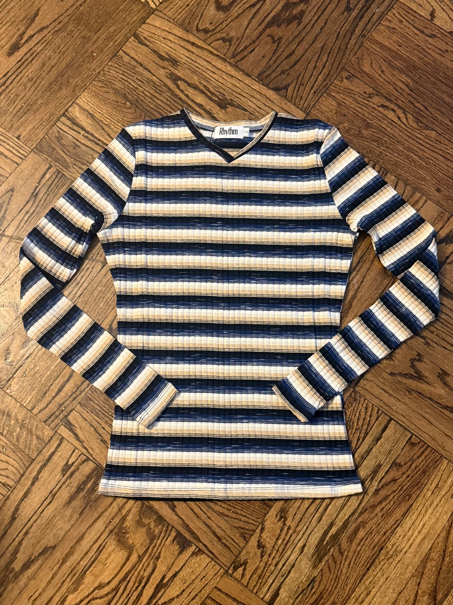 RHYTHM NAVY/ WHITE TEE