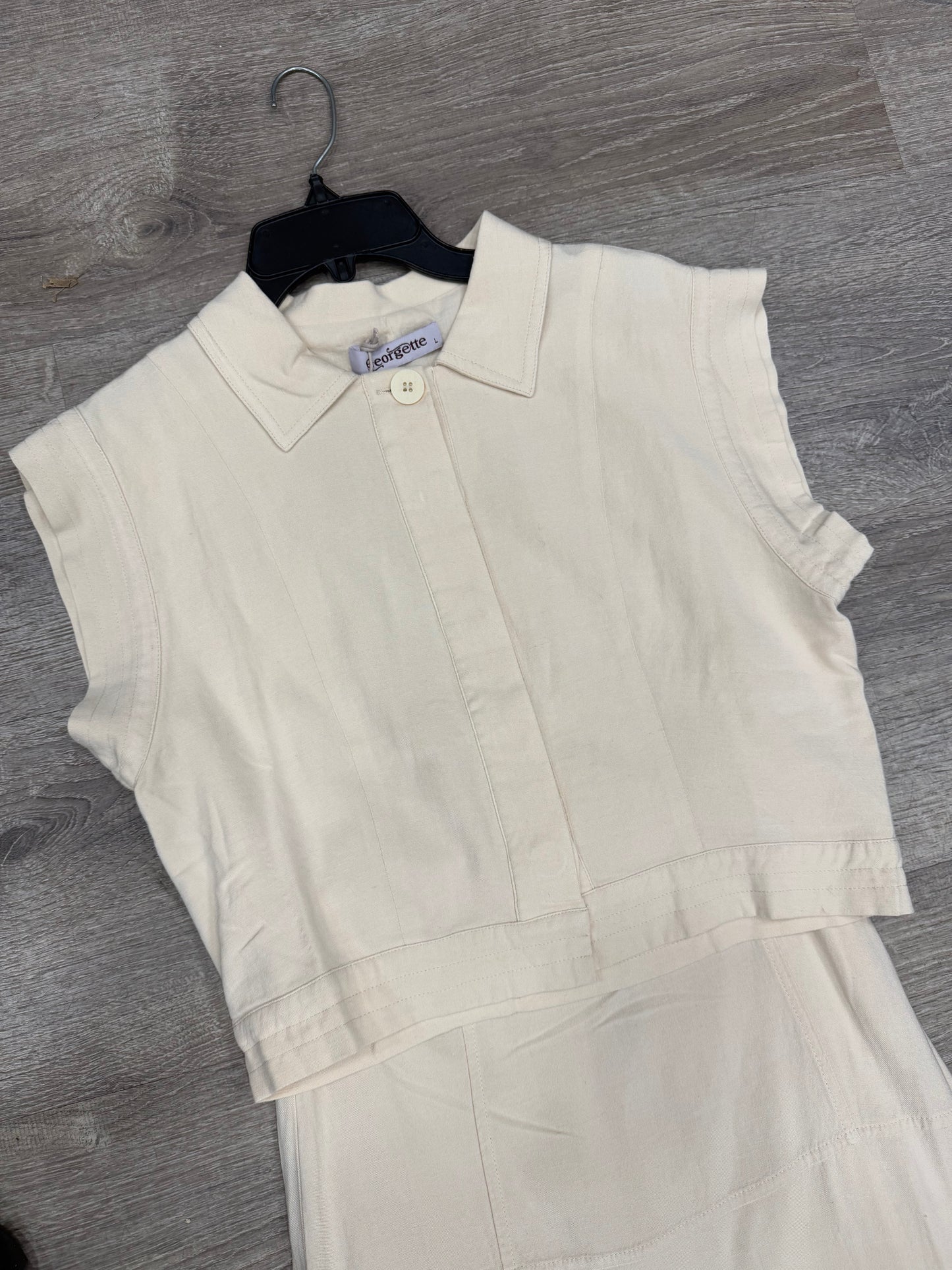NARDONE LINEN A-LINE SET