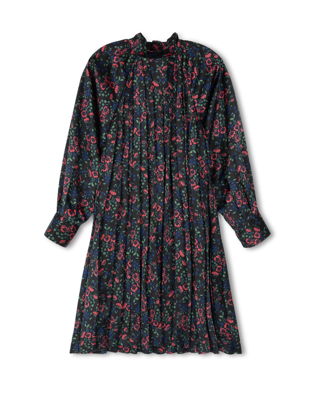 ACCORDIAN PLEATED FULL SWING DRESS