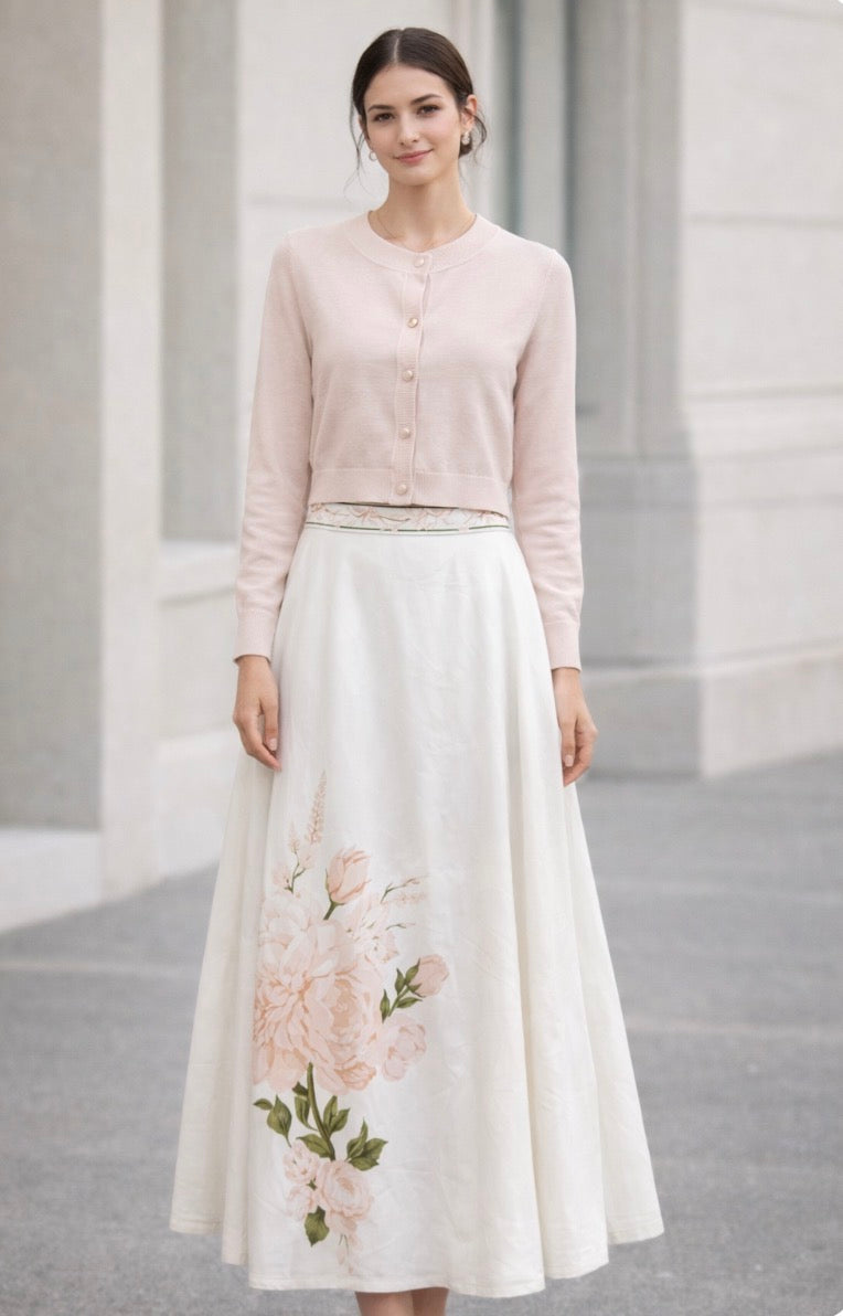 PEACH CARDIGAN