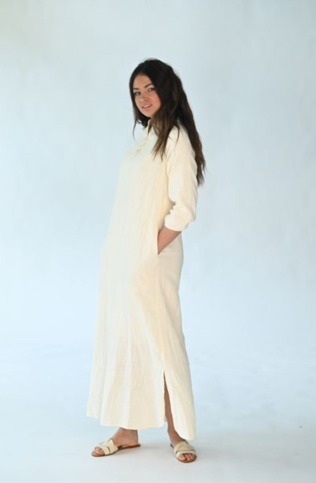 GAUZE DRESS