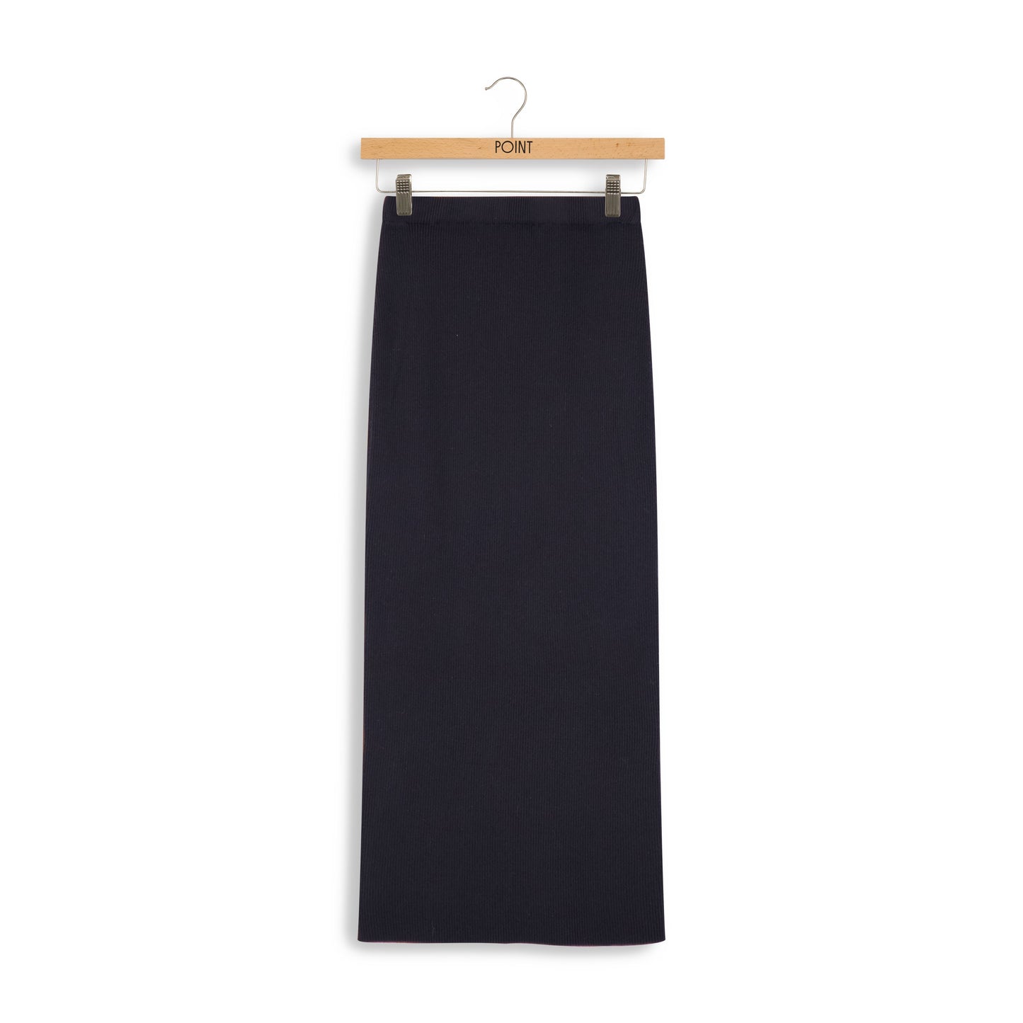 POINT STRAIGHT RIB SKIRT