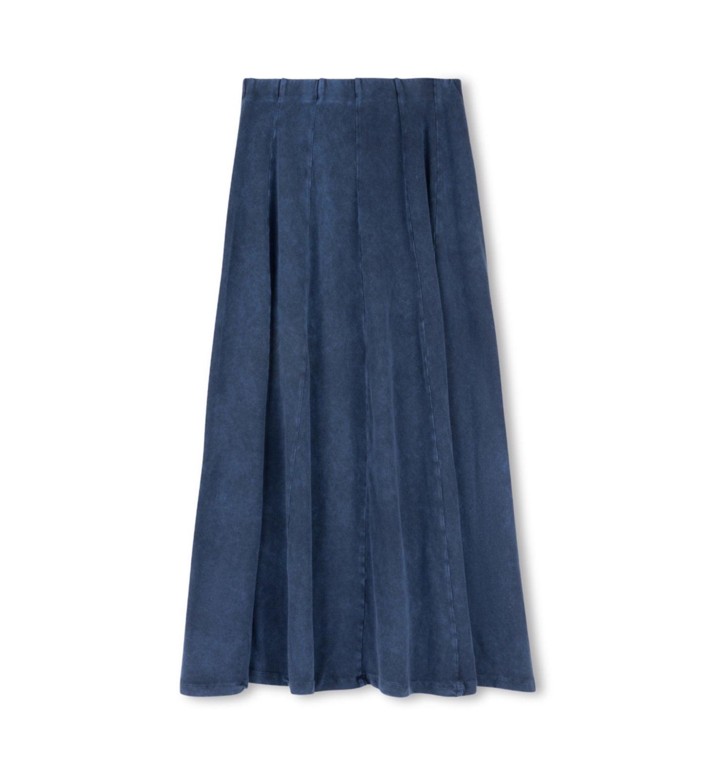 PANELED MIDI SKIRT