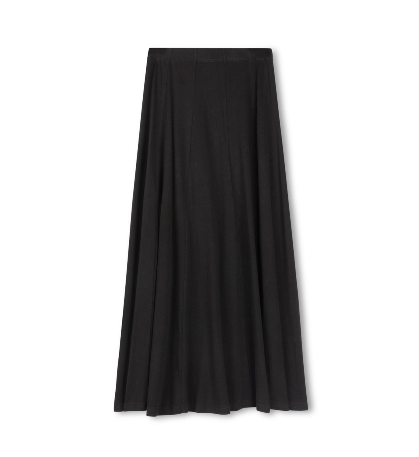 PANELED MIDI SKIRT
