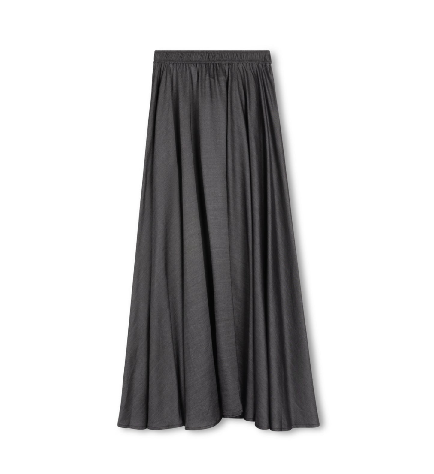 FLOWY DENIM SKIRT