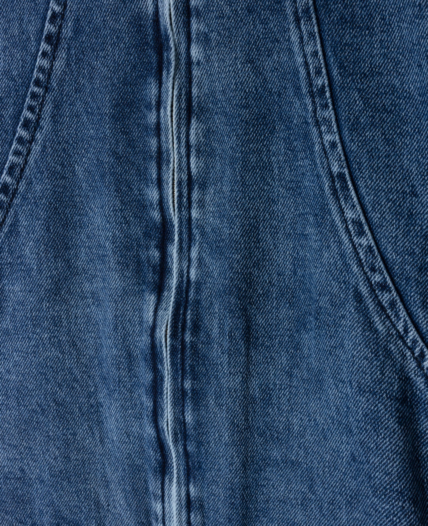 DENIM ZIP UP