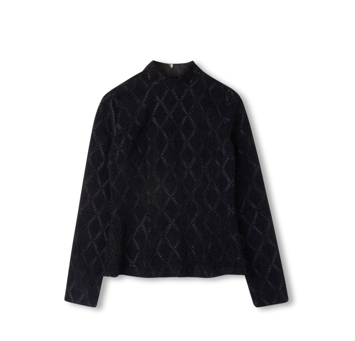 FLEECE DIAMOND SHAPED TOP