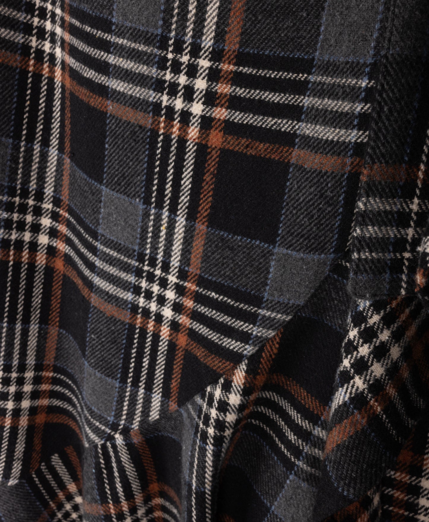 PLAID WRAP SKIRT