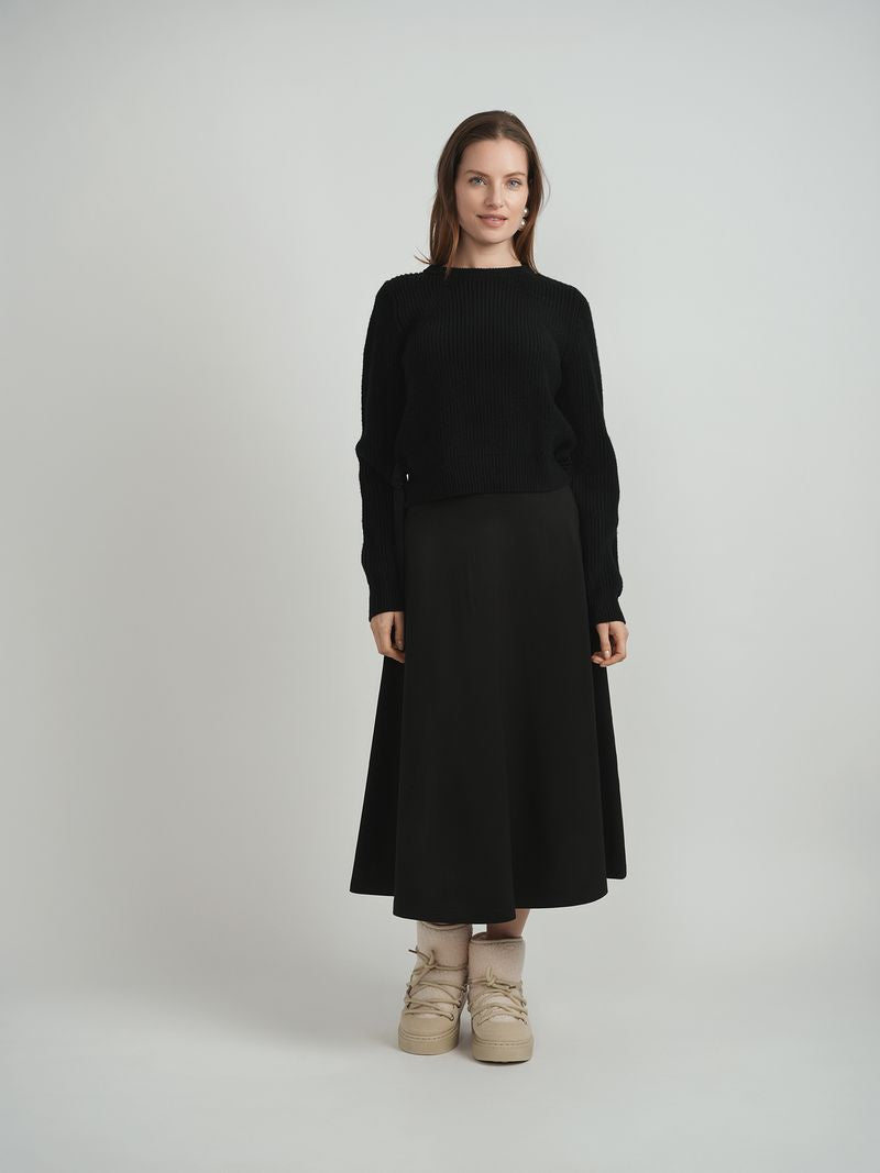 SIDE BELT SWEATERS