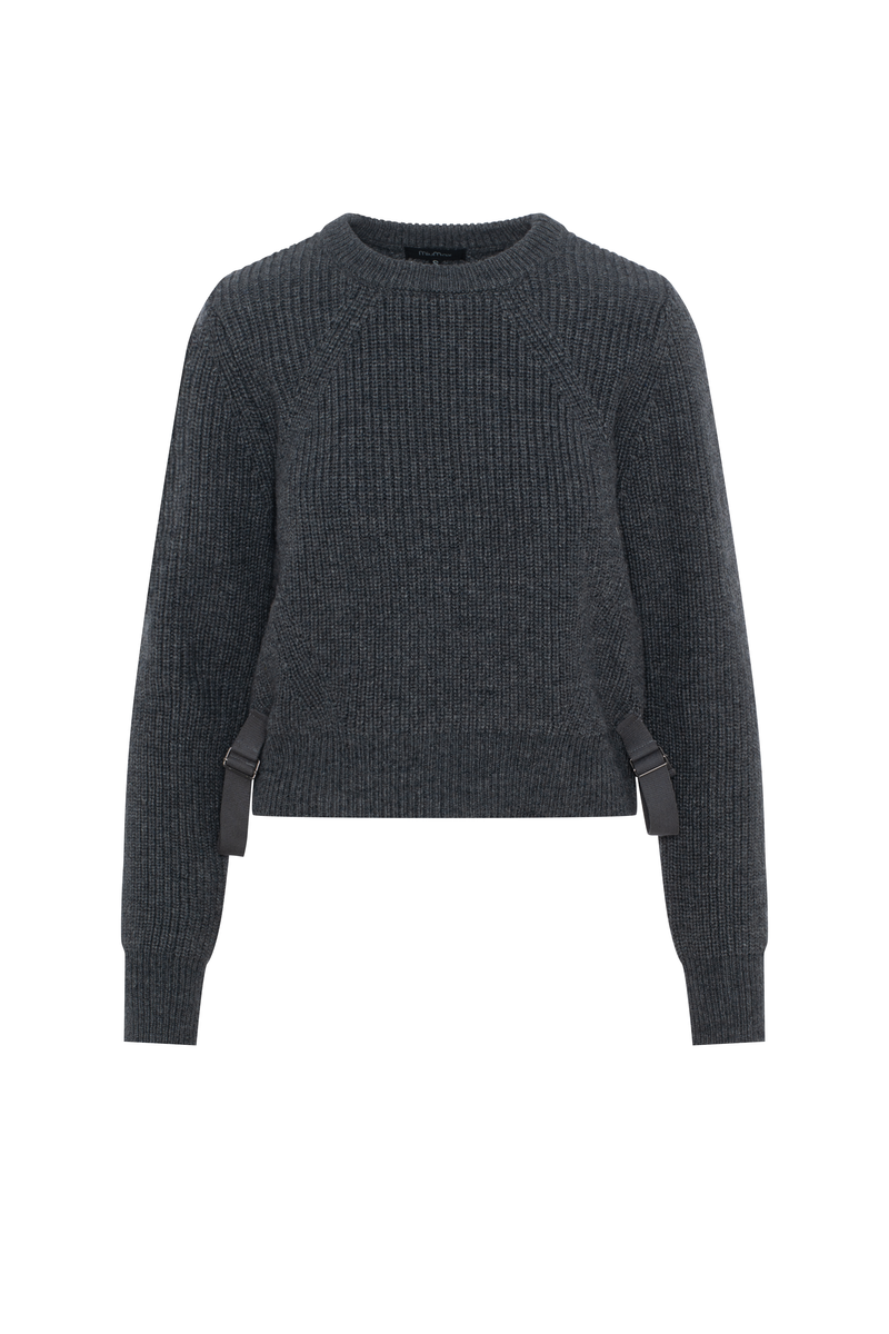 SIDE BELT SWEATERS